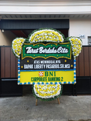 Papan Bunga Duka di Gerunggang