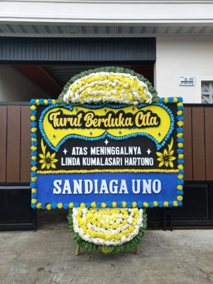Papan Bunga Duka di Gerunggang