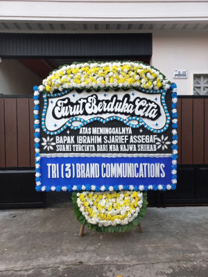 Papan Bunga Duka di Gerunggang